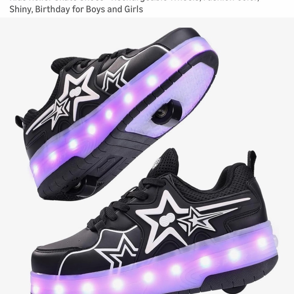 Black Star Kids Sneakers